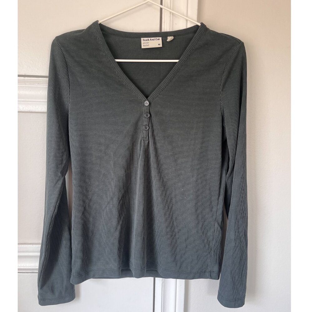 Frank & Oak Ribbed Long Sleeve